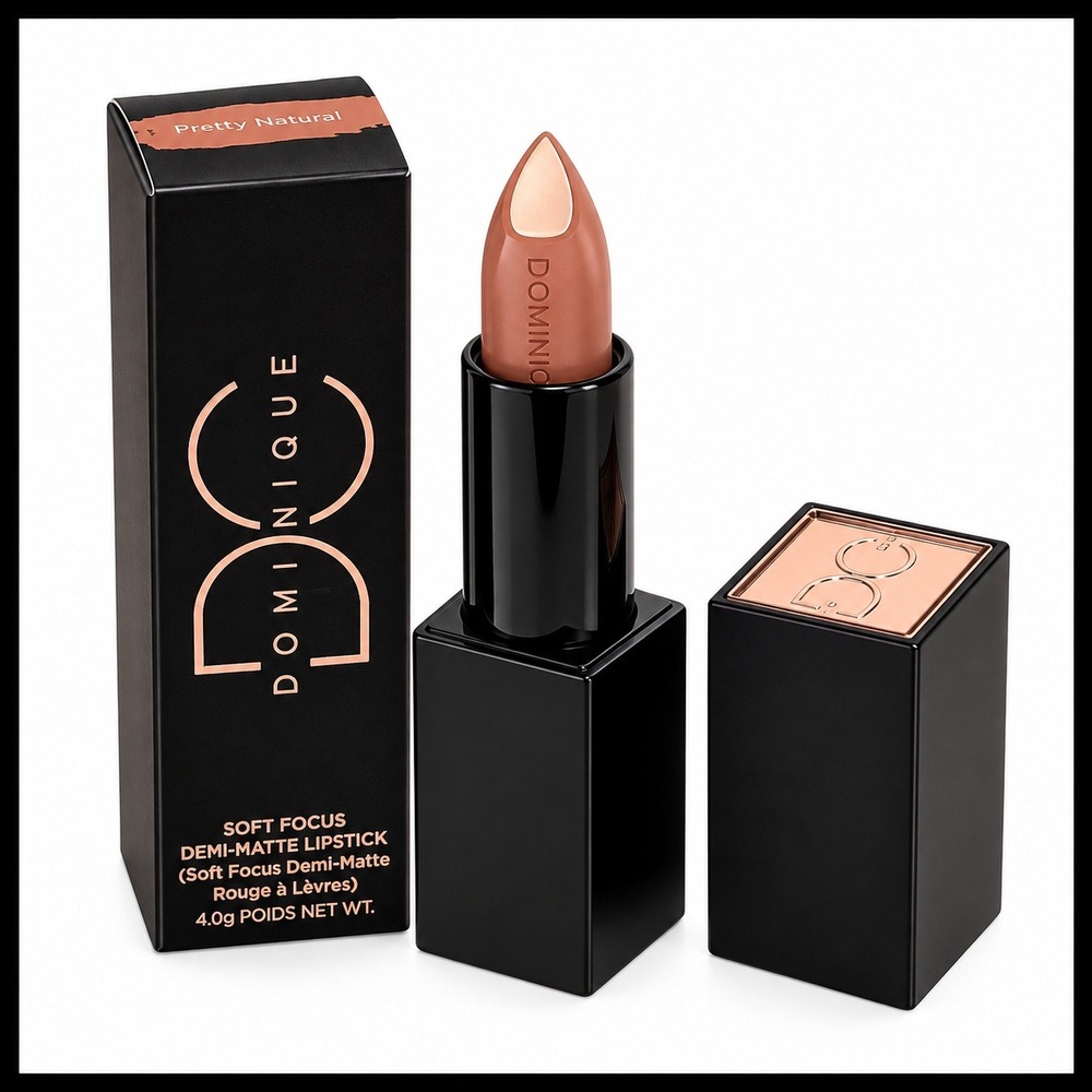 DOMINIQUE COSMETICS Demi Matte Lipstick Pretty Natural Full Size New in Box